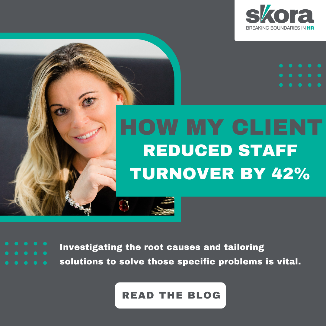 How my Client Reduced Staff Turnover by 42%